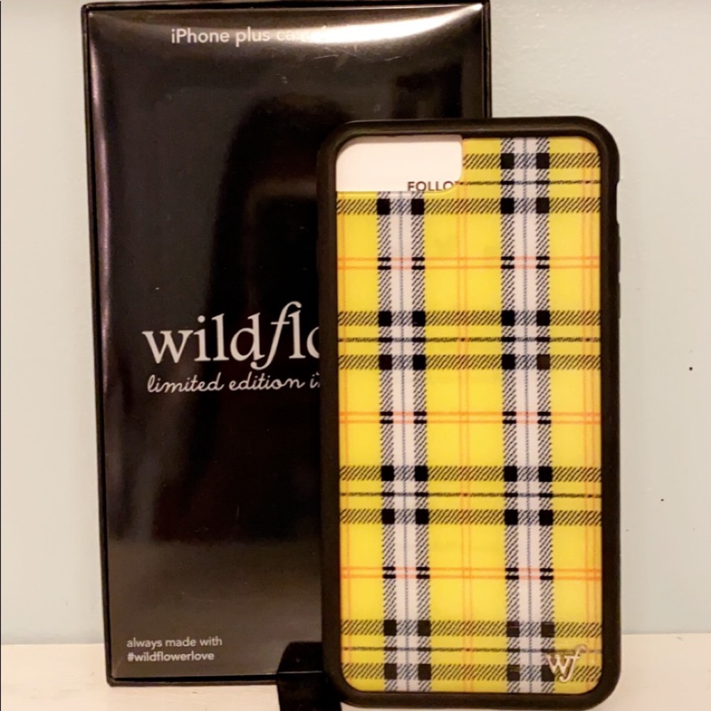 Wildflower Iphone plus 6+/7+/8+ case